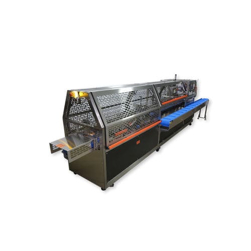 Горизонтальная машина для укладки в картонные коробки - KCM2 - Keymac Packaging Systems - боковая / полуавтоматическая / с непрерывным движением