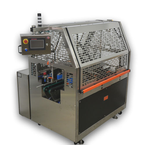 Автоматическая машина для нанесения рукавной этикетки - K101XL - Keymac Packaging Systems