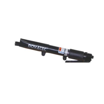 Пневматический зачистной молоток - 12 series - Novatek Corporation - прямая модель / игольчатый / с долотом