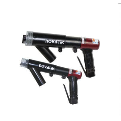 Пневматический зачистной молоток - 28NSVSE120K - Novatek Corporation - модель пистолет / игольчатый / с долотом