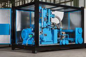 Поршневый компрессор - TEW series - Mehrer Compression GmbH - воздушный / с электродвигателем / стационарный