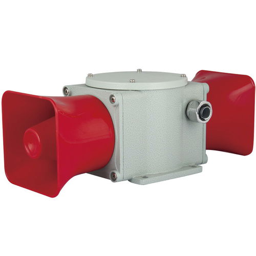 Рупорный звуковой передатчик - HDSD-135 series - MA Safety Signal Co.,Ltd. - электронный / для суровых природных условий / устойчивый к погодным катаклизмам