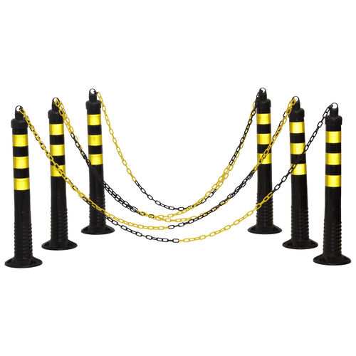 Пешеходный барьер - SET-FP-GS series - Dancop International GmbH - поднимающийся / цепной