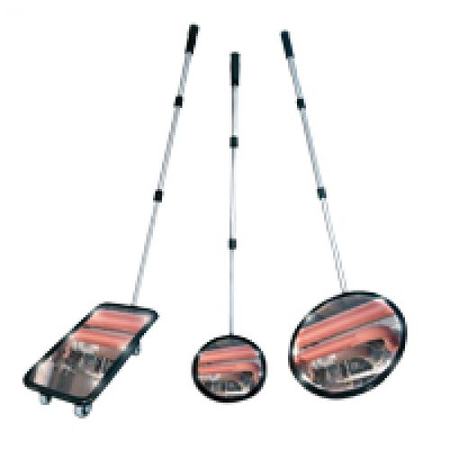 Зеркало для контроля - IS-L series - Dancop International GmbH - телескопическое / из PMMA / с рамой