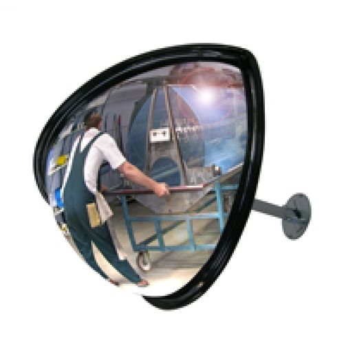 Зеркало для обеспечения безопасности - TRANSPO AC series - Dancop International GmbH - выпуклое / из акрила / с большим углом