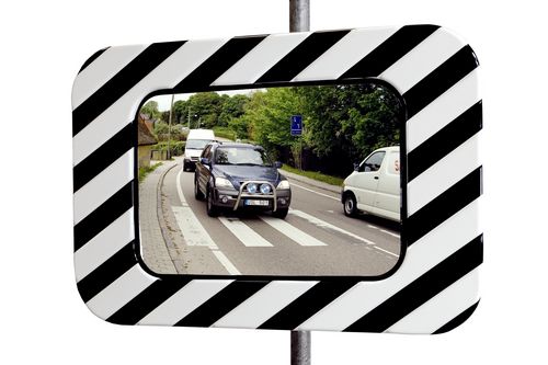 Зеркало для обеспечения безопасности - 40x60cm, ø 60 cm, 60x80 cm | TM-F - Dancop International GmbH - выпуклое / из нержавеющей стали / из поликарбоната