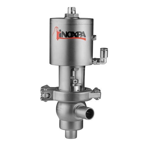 Асептический клапан - INNOVA MINI N ASEPTIC - INOXPA - мембранный / с пневматическим управлением / для остановки