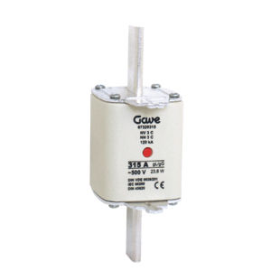 Предохранитель NH - Knife fuses NH - GAVE ELECTRO - Класс gG