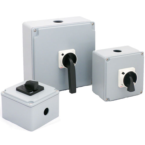Закрытый разъединитель-выключатель - Aluminium enclosure 16-250A - GAVE ELECTRO - с алюминиевой коробкой / промышленный