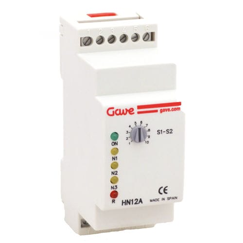 Реле для контроля уровень - HN12A - GAVE ELECTRO - регулируемое / модульное / электронное