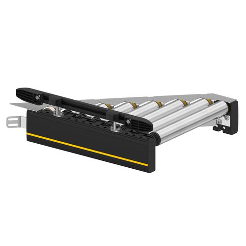 Роликовый конвейер - RM 8330 - Interroll - совпадающий / транспортный / с электродвигателем