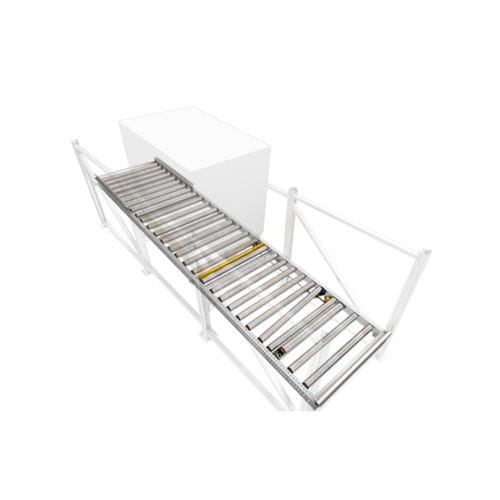 Роликовый конвейер - PF 1100 - Interroll - горизонтальный / транспортный / для разгрузочно-погрузочных работ