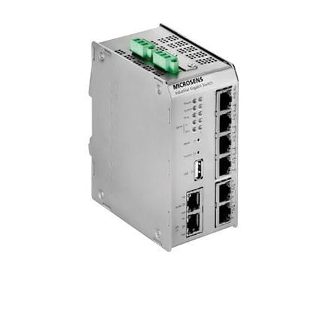 Неуправляемый коммутатор Ethernet - EQQ series  - DIAMOND SA - 7 портов / Gigabit Ethernet / оптического волокна