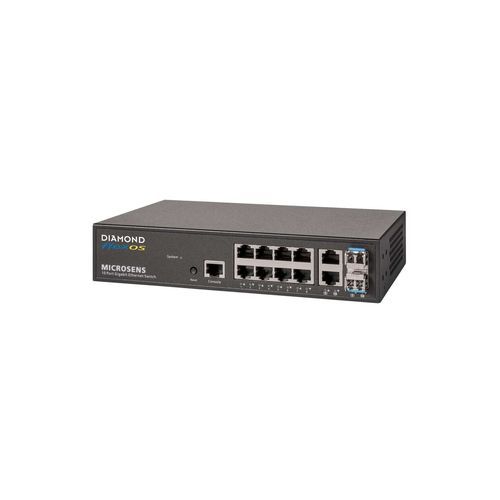 Управляемый коммутатор Ethernet - 1083542 - DIAMOND SA - 10 портов / 2 порта / Gigabit Ethernet