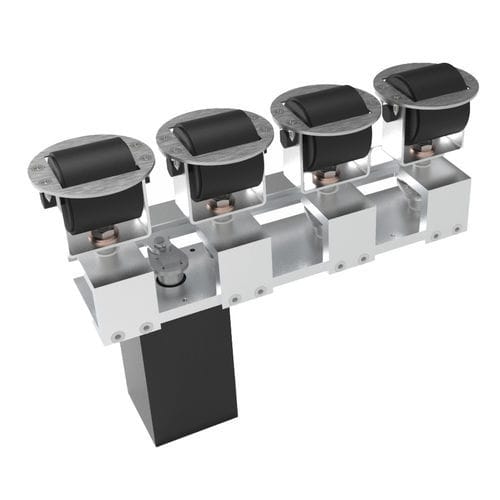 Направляемый колесный блок - VersaSort™ - Johnson Electric - для конвейера / для разгрузочно-погрузочных работ / для конвейера