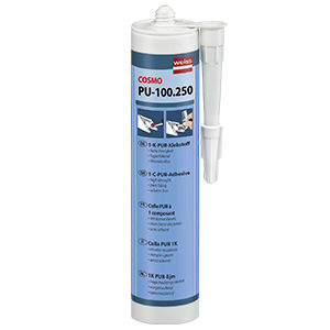 Клей полиуретана - COSMO PU-100.250 - Weiss Chemie - для металла / для термопластмассы / для керамического материала