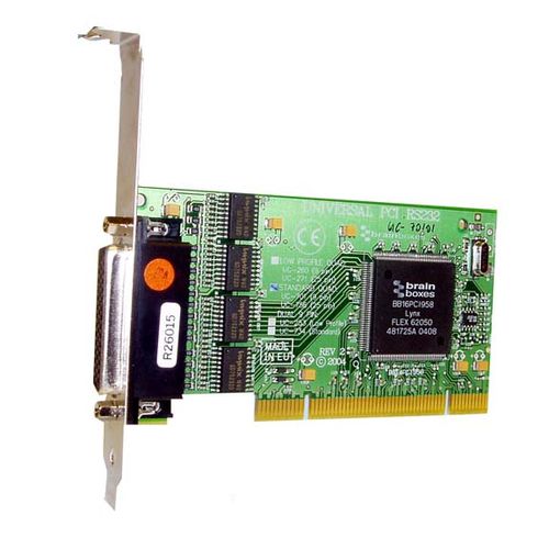 Интерфейсная плата PCI - UC-756 - Brainboxes - последовательная / RS-232 / промышленная