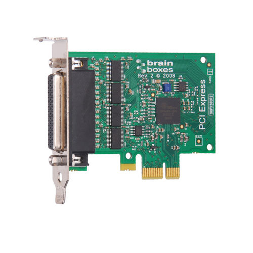 Интерфейсная плата PCI Express - PX-260 - Brainboxes - последовательная / RS-232 / промышленная