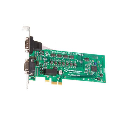 Интерфейсная плата PCI Express - PX-310 - Brainboxes - последовательная / RS-485 / промышленная