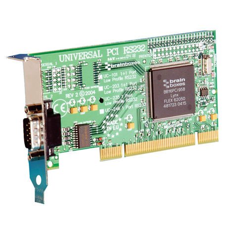 Интерфейсная плата PCI - UC-235 - Brainboxes - последовательная / RS-232 / промышленная