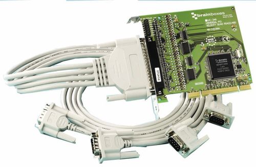 Интерфейсная плата PCI - UC-346 - Brainboxes - последовательная / RS-485 / промышленная