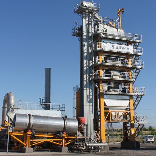 Передвижной асфальтный завод - COMPACT 1500 - SIGMA ASPHALT TECHNOLOGY - стационарный