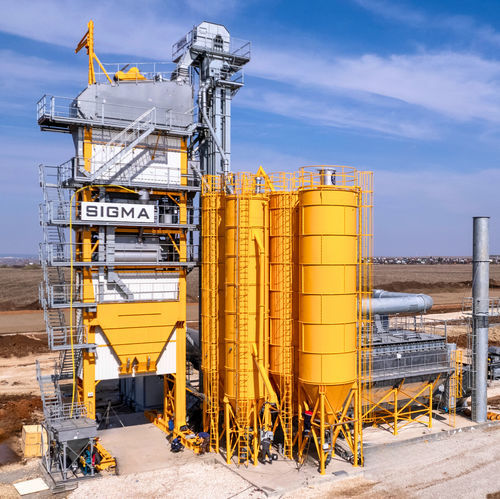 Стационарный асфальтный завод - PRIMA 320 - SIGMA ASPHALT TECHNOLOGY