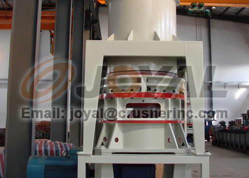 Каменная дробилка - ZYM80 - Shanghai Joyal Machinery Co., Ltd. - с цилиндрами / горизонтальная