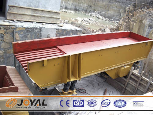 Грубое сито для шахты - GZD-1300×4900 - Shanghai Joyal Machinery Co., Ltd. - вибрационный питатель / для сыпучих материалов