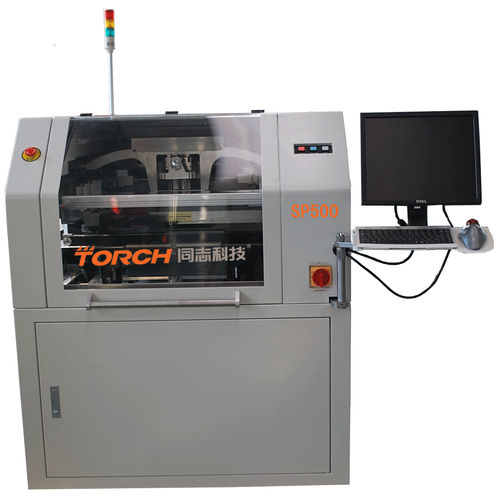 Автоматическая машина для трафаретной печати - SP500 - Beijing Torch SMT Co., Ltd. - монохромная / высокой точности / по плоской поверхности
