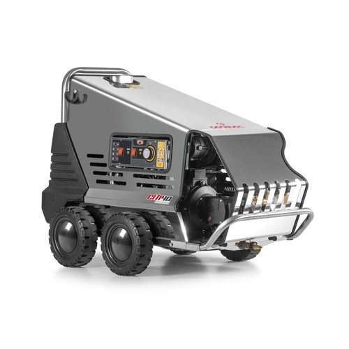 Очиститель высокое давление на горячей воде - CI H40 EM INOX - Comac spa - трехфазовый / мобильный / из нержавеющей стали