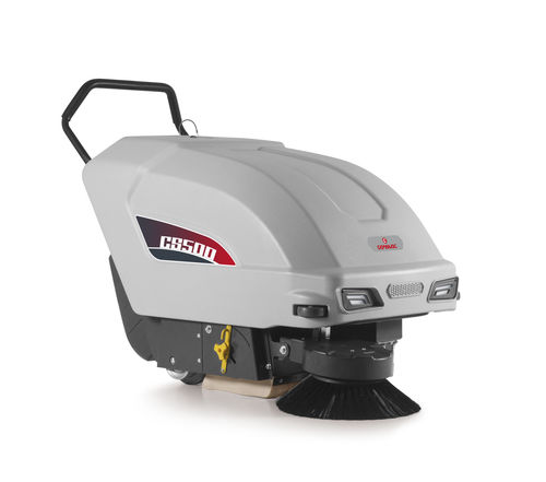 Подметальная машина с двигателем - CS500 - Comac spa - на аккумуляторе / для наружного применения / для интерьера