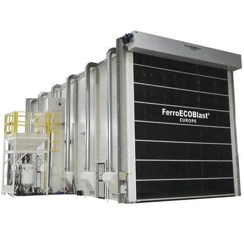 Кабина пескоструйной обработки под давлением - FerroECOBlast - ручная / с конвейером / из нержавеющей стали