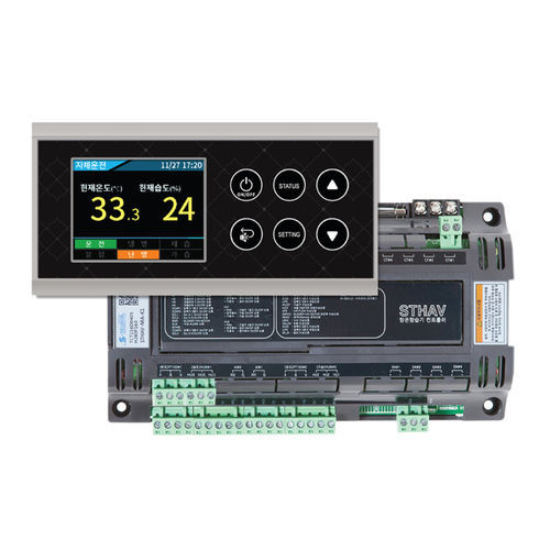 Аналоговый контроллер и ограничитель температуры - STHAV-MA - Seungil Electronics - с дисплеем LCD / для обогрева / для ОВКВ