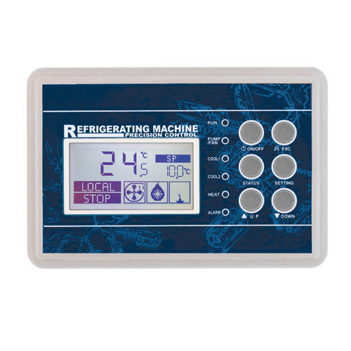 Контроллер и ограничитель температуры с дисплеем LCD - SI-COOL8-RC - Seungil Electronics - с одним контуром / для обогрева / для охлаждения
