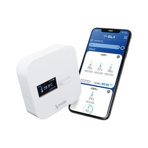 Система наблюдения для измерения температуры - T10-R - Seungil Electronics - для приборов / для серверных комнат / переносная