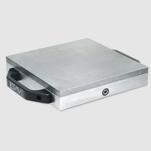 Магнитная пластина с постоянными магнитами - 220.30 - SAV GmbH - квадратная / для выпрямления