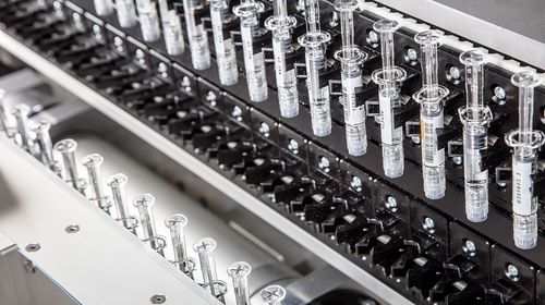 Пневматическая система на рейке - Körber Pharma - для фармацевтической промышленности / компактный