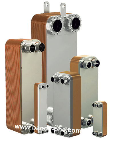 Паяный пластинчатый теплообменник - BL Series - Baode heat exchanger co.,ltd - жидкость/жидкость / из меди