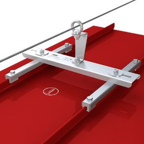 Анкерное страховочное устройство из нержавеющей стали - ABS-Lock Falz IV Klip - SafetyConcept s.a. - из алюминия / для кровли