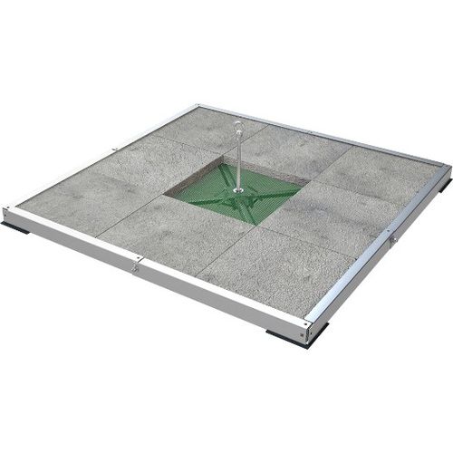 Анкерное страховочное устройство с противовесом - ABS Weight OnTop Simple - SafetyConcept s.a. - из нержавеющей стали / из алюминия / бетонное