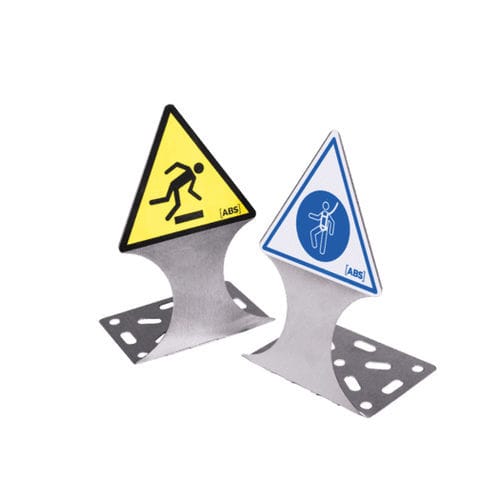 Сигнальный знак обязательство - ABS Zu Warn - SafetyConcept s.a. - для стройки