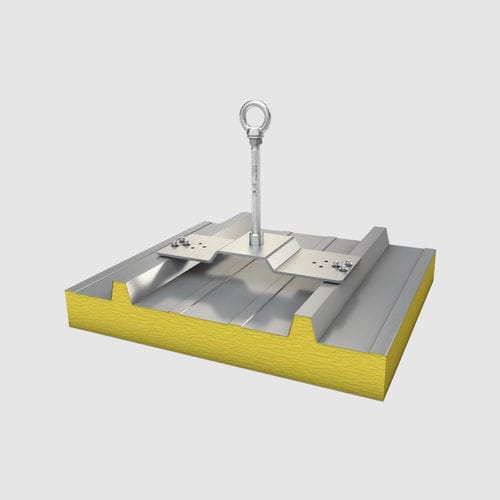 Анкерное страховочное устройство из нержавеющей стали - ABS-Lock X-SW-6 - SafetyConcept s.a. - для стали