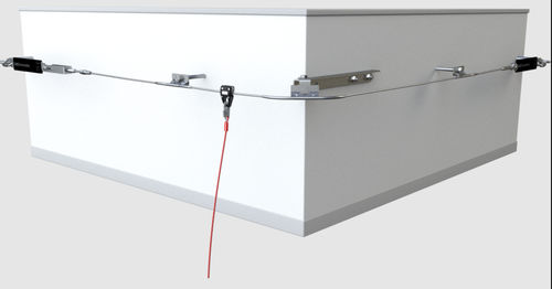 Горизонтальная привязь безопасности - ABS-Lock SYS II+IV  - SafetyConcept s.a. - для защиты от падения