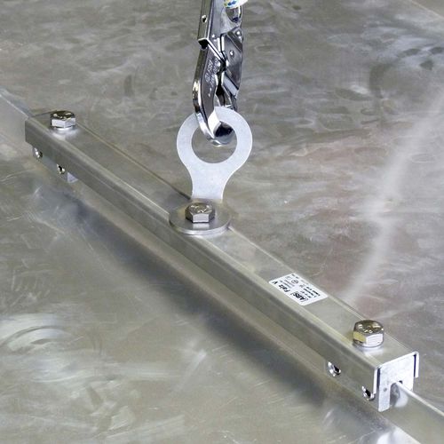 Анкерное страховочное устройство из нержавеющей стали - ABS-Lock Falz V - SafetyConcept s.a. - из алюминия / для кровли