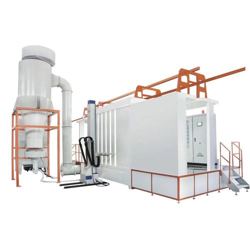 Окрасочная кабина с фильтром - colo-s-B2 - Hangzhou color powder coating equipment ltd - циклонная / компактная / автоматическая