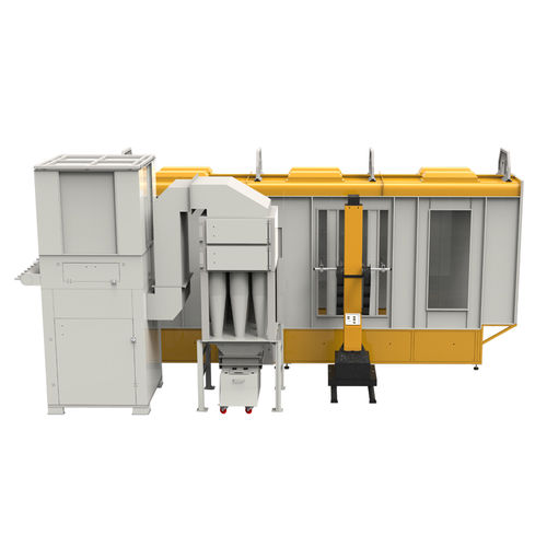 Циклонная окрасочная кабина - colo-S-M - Hangzhou color powder coating equipment ltd