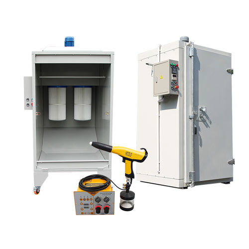 Установка для порошковой окраски для лаборатории - KF-800D - Hangzhou color powder coating equipment ltd - автоматическая