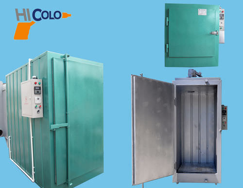 Печь с тележкой - Hangzhou color powder coating equipment ltd - в виде шкафа / для сушки / для термообработки