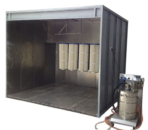 Открытая окрасочная кабина - COLO-S3512 - Hangzhou color powder coating equipment ltd - для запасных частей / с фильтром